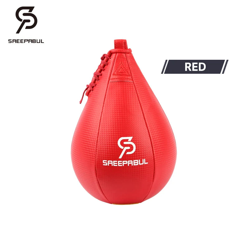 Boxing Punching Bag PU Pear-Shape Speed Ball Muay Thai Training Fitness Boxing Equipment Boxe Accessory Inflatable Exercise Ball