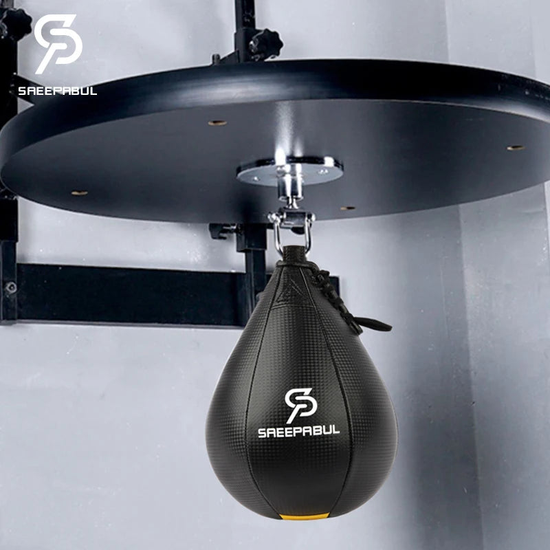 Boxing Punching Bag PU Pear-Shape Speed Ball Muay Thai Training Fitness Boxing Equipment Boxe Accessory Inflatable Exercise Ball