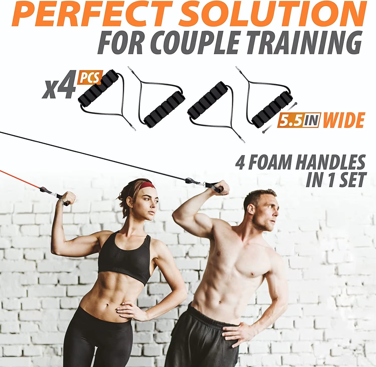 Resistance Bands Set Indoor Multifunctional Latex Elastic Cord Fitness Training Chest Full Body Workout Equipments for Home Gym