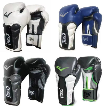 8/10/12/14Oz Professional Boxing Gloves High Quality PU Sanda MMA Training Glove Muay Thai Boxing Training Accessories
