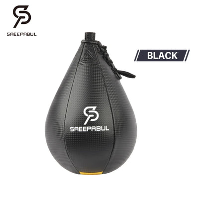 Boxing Punching Bag PU Pear-Shape Speed Ball Muay Thai Training Fitness Boxing Equipment Boxe Accessory Inflatable Exercise Ball